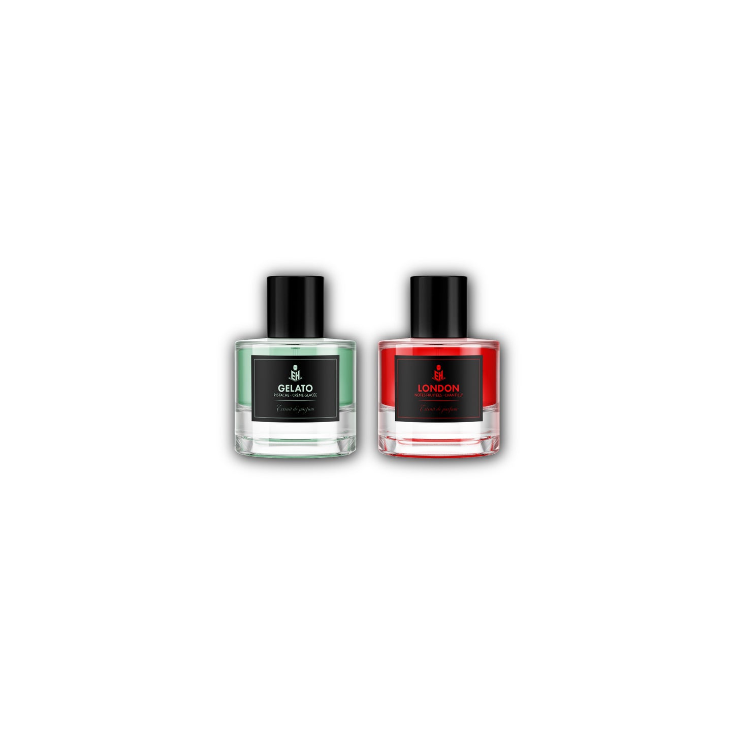 2 PARFUMS CRÉATIONS NOIRES E.H