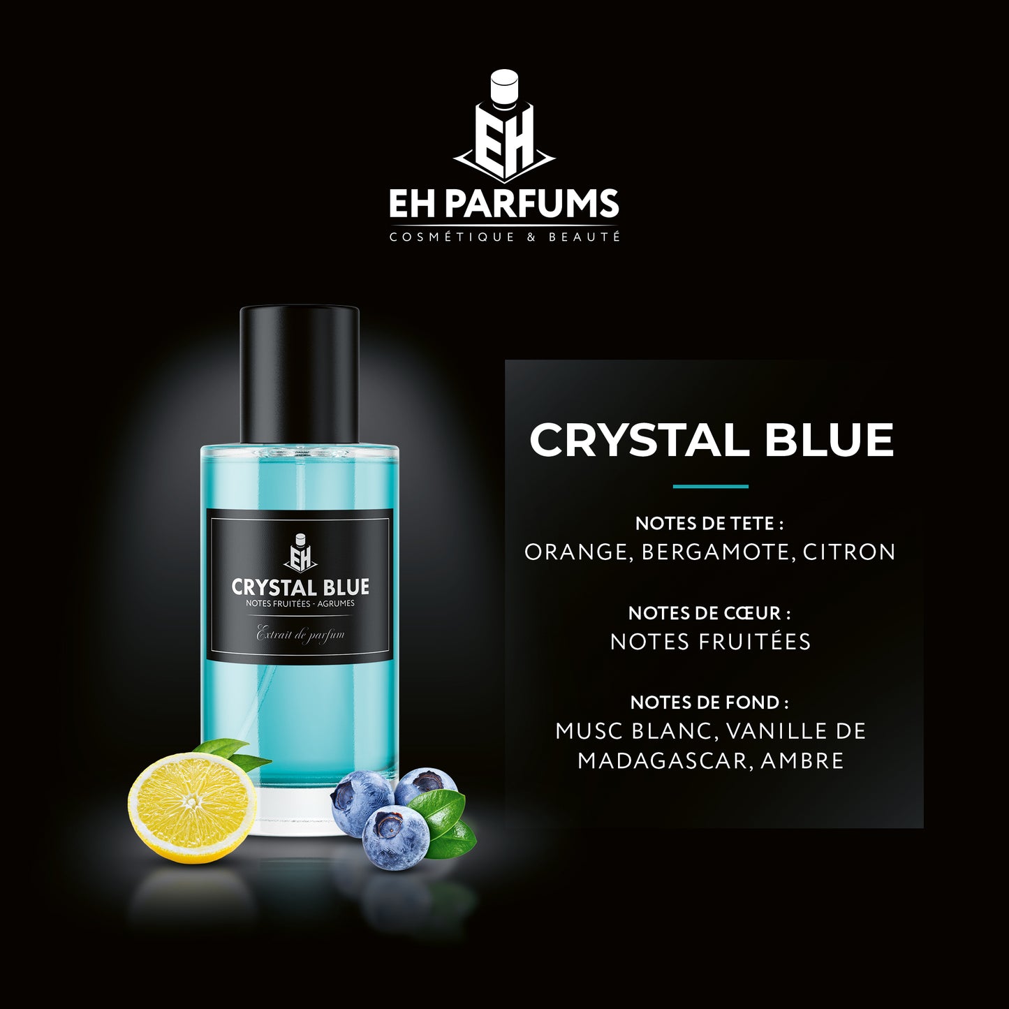CRYSTAL BLUE