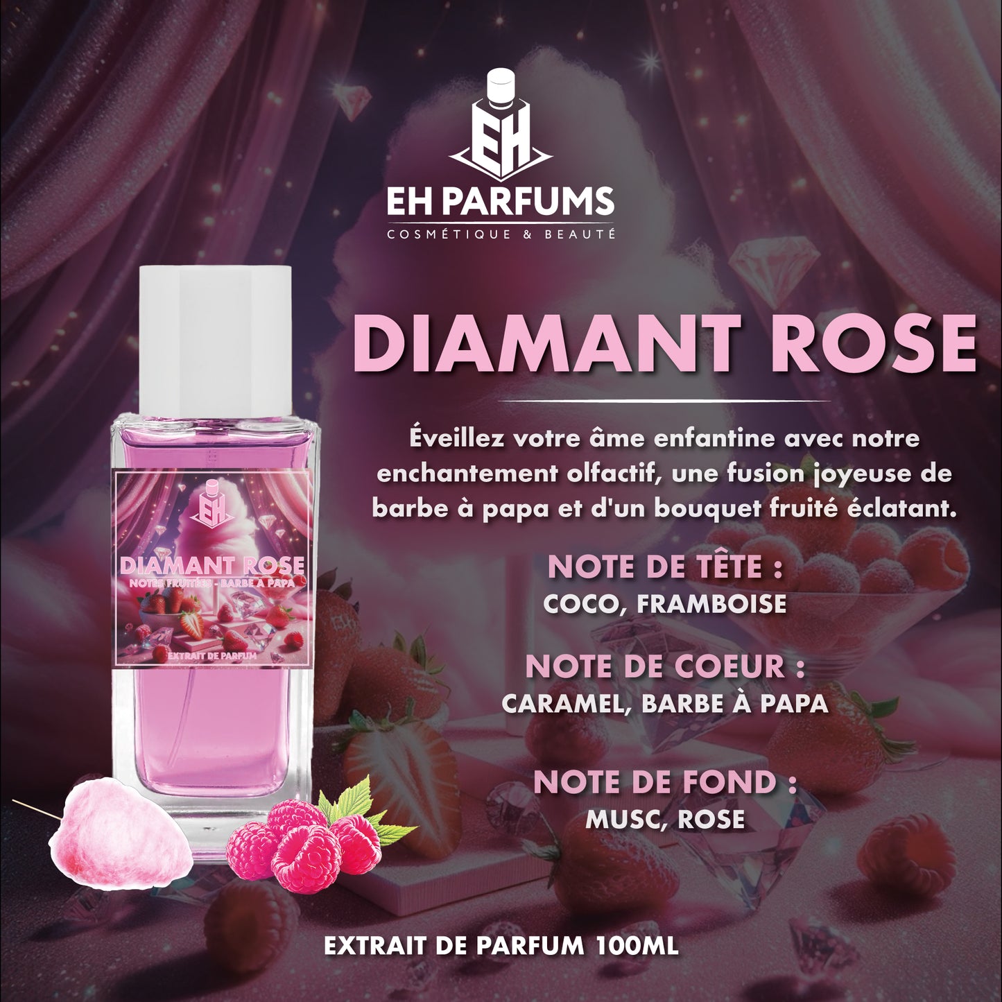 DIAMANT ROSE