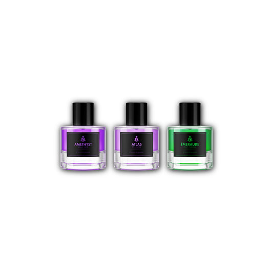 3 PARFUMS CRÉATIONS NOIRES E.H